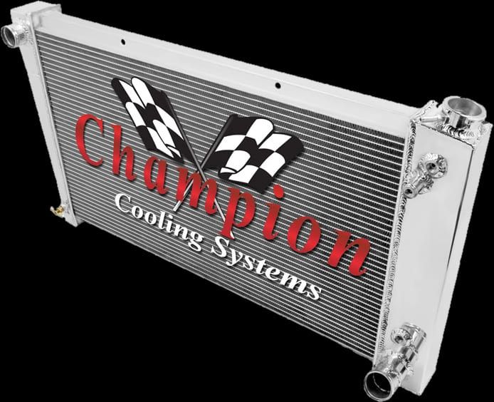 ALUMINUM RADIATOR | 4 ROW | 67-72