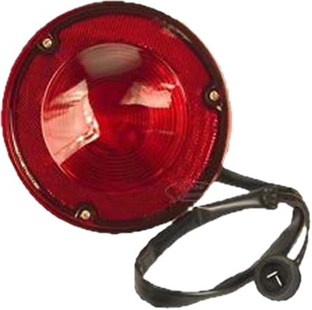 TAIL LIGHT ASSEMBLY, BLACK | STEPSIDE | 67-76